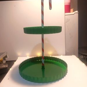 Candy Cane cupcake stand